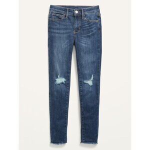 Old Navy Girls High Rise Distressed Skinny Jeans Size 14